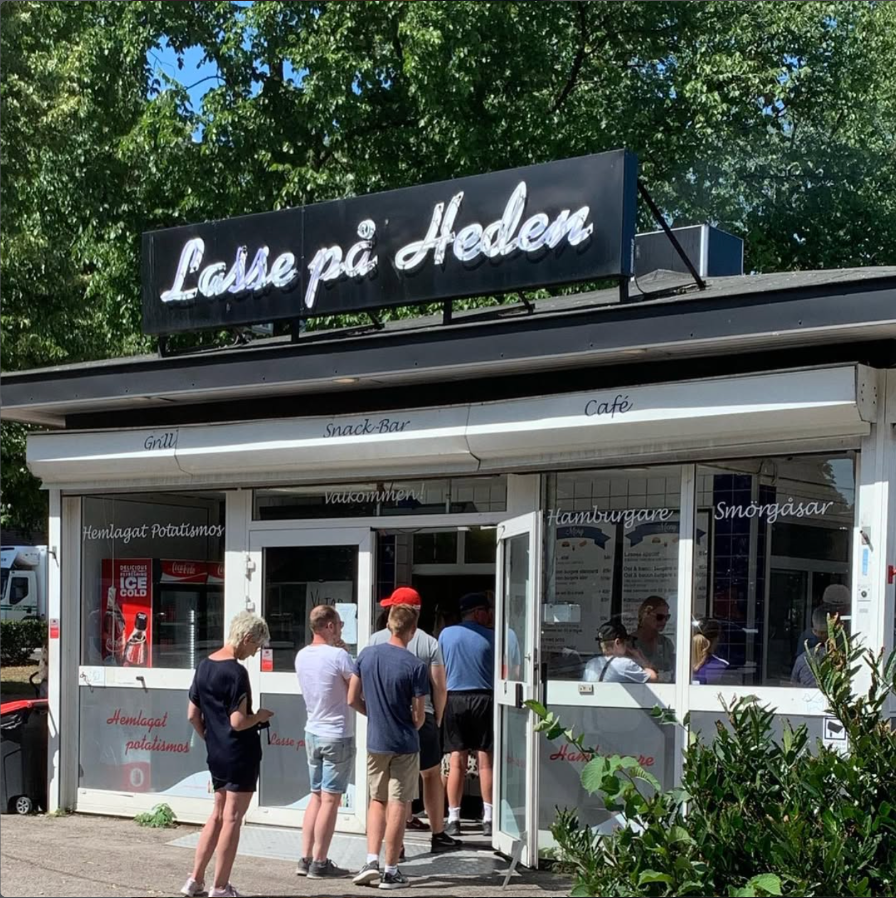 Lasse på Hedens uteservering