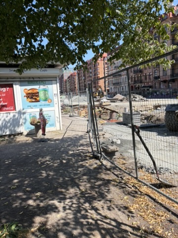 Begränsad framkomlighet under byggperioden