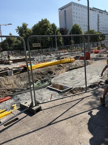 1 meter från vår entre hela sommaren